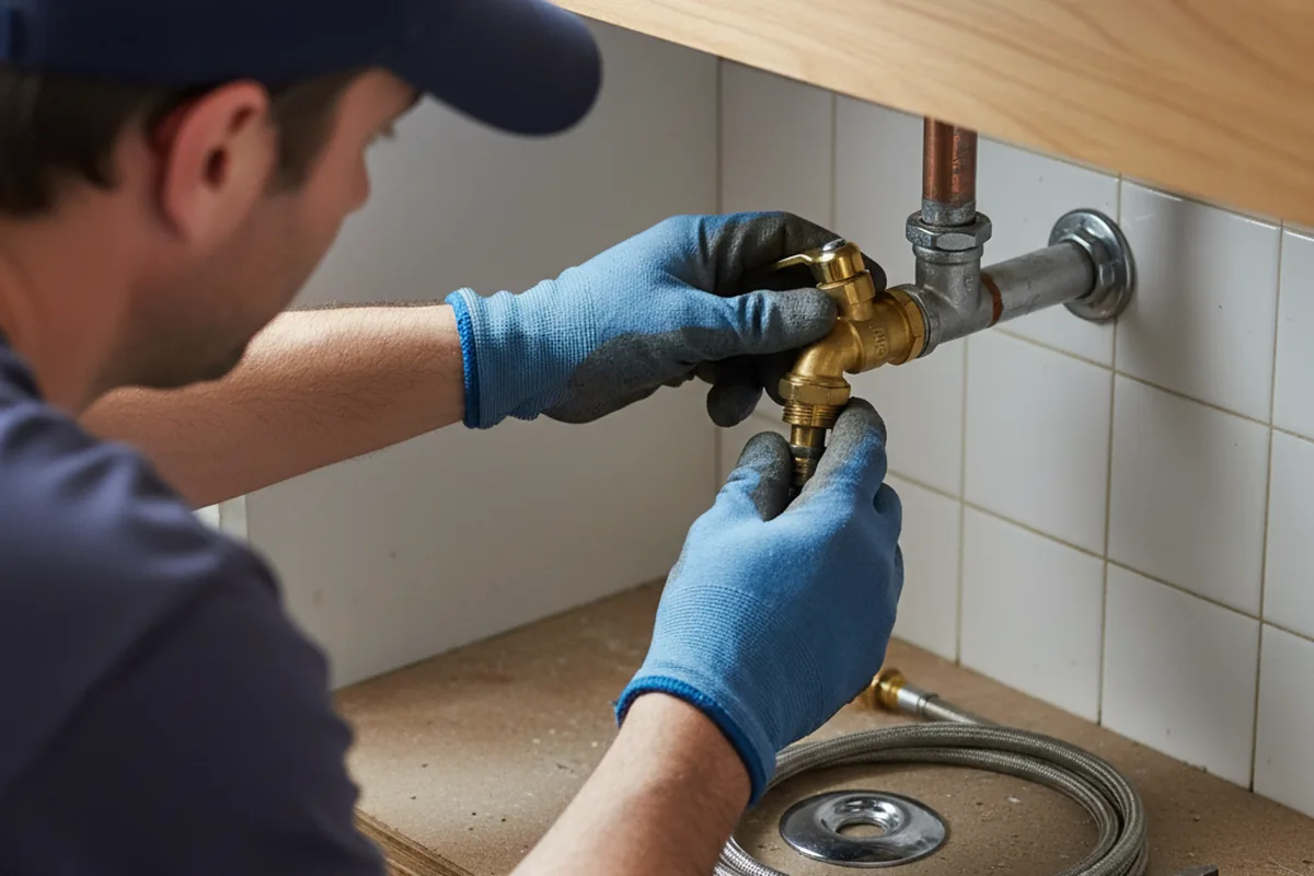Shutoff valve and fitting work during Repiping in Purchase